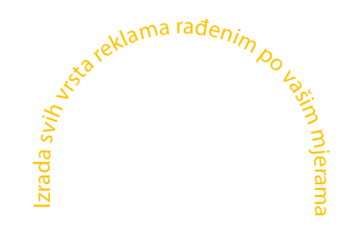 izrada svih vrsta reklama tekst